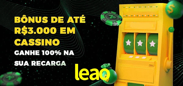leao melhor bônus de depósito