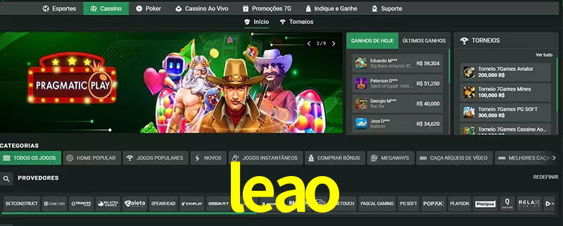 cassino leao